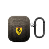 Airpods (1/2) Kılıf Ferrari Lisanslı IML Baskılı Klasik Logolu SF Desenli TPU Kılıf