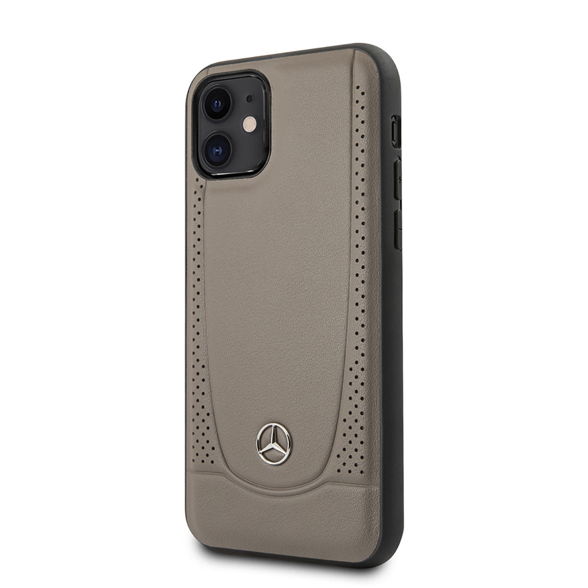 iPhone 11 Uyumlu Kılıf Mercedes Benz Lisanslı Urban Sert Deri Tasarım