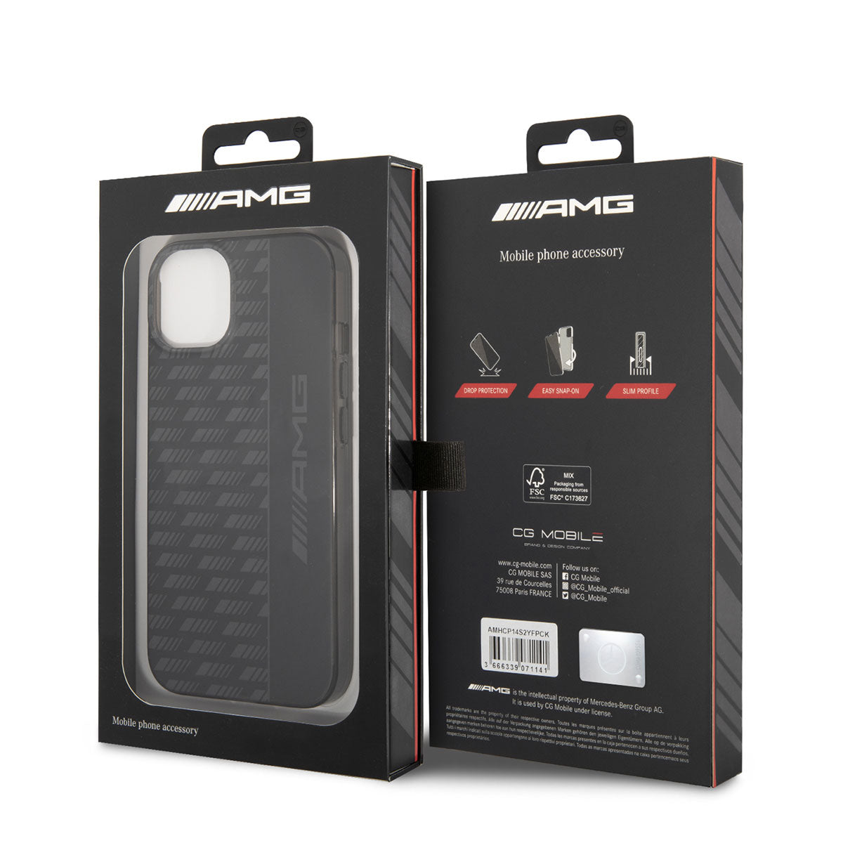 iPhone 14 Uyumlu Kılıf Lisanslı Frosted Buzlu Pc Karbon Tasarım