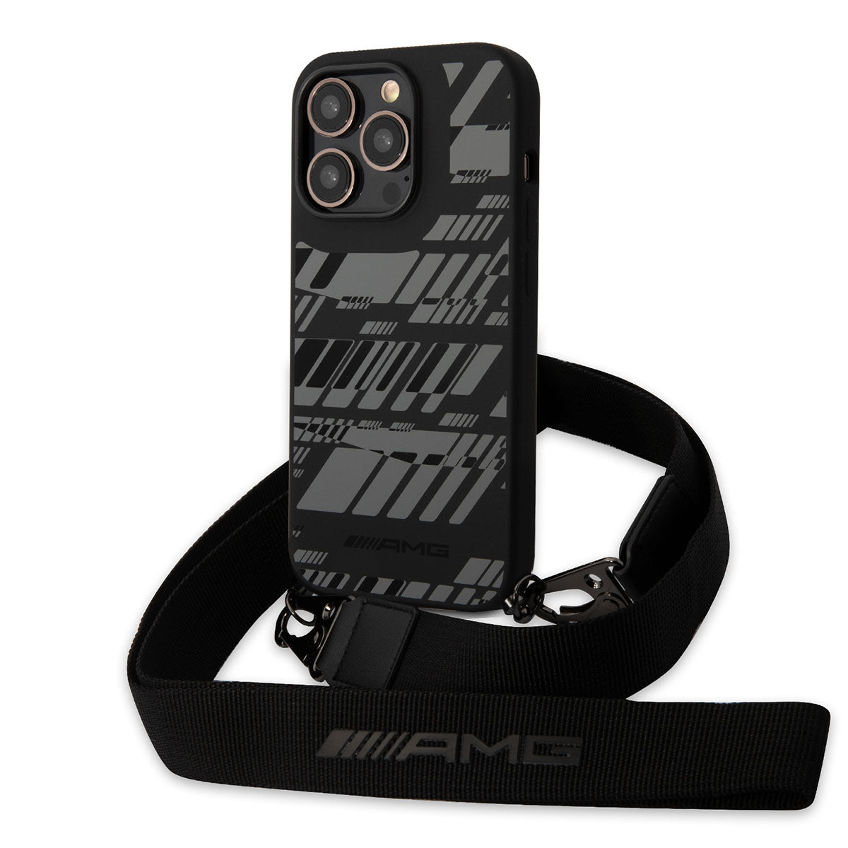 iPhone 14 Pro Uyumlu Kılıf Liquid Strap Telefon Askılı Grafik Tasarım