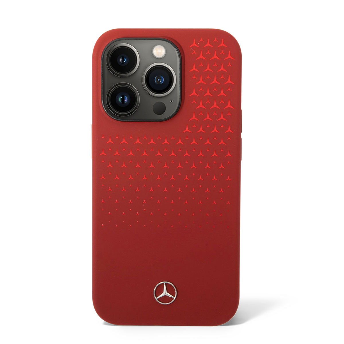 iPhone 14 Pro Uyumlu Kılıf Mercedes Benz Lisanslı Dikey Gradyan Yıldızlı