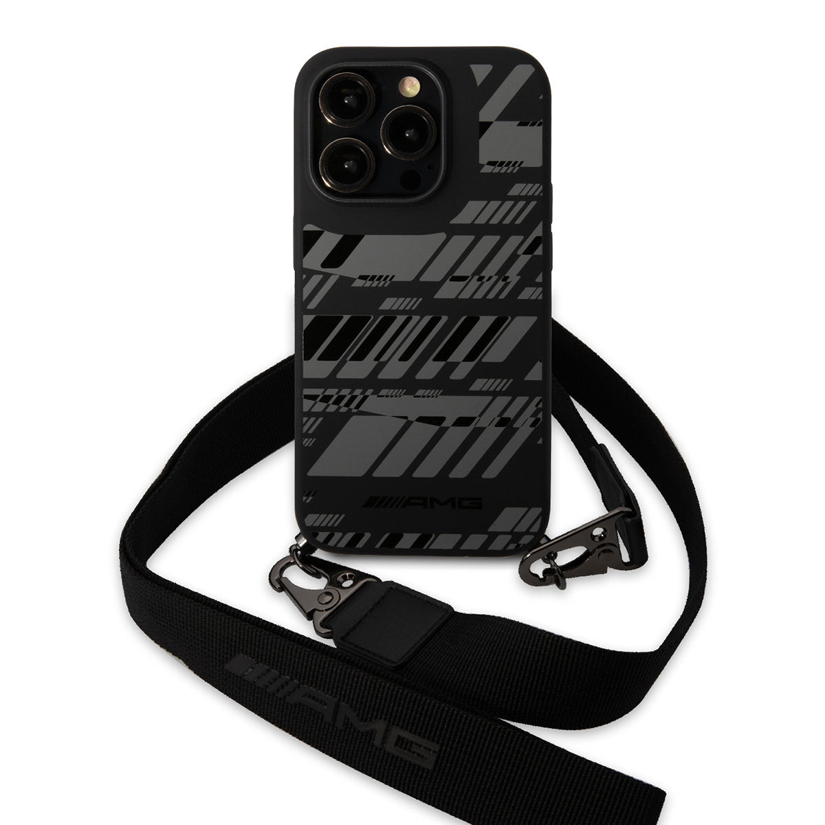 iPhone 14 Pro Max Uyumlu Kılıf Lisanslı Liquid Strap Telefon Askılı Grafik Tasarım