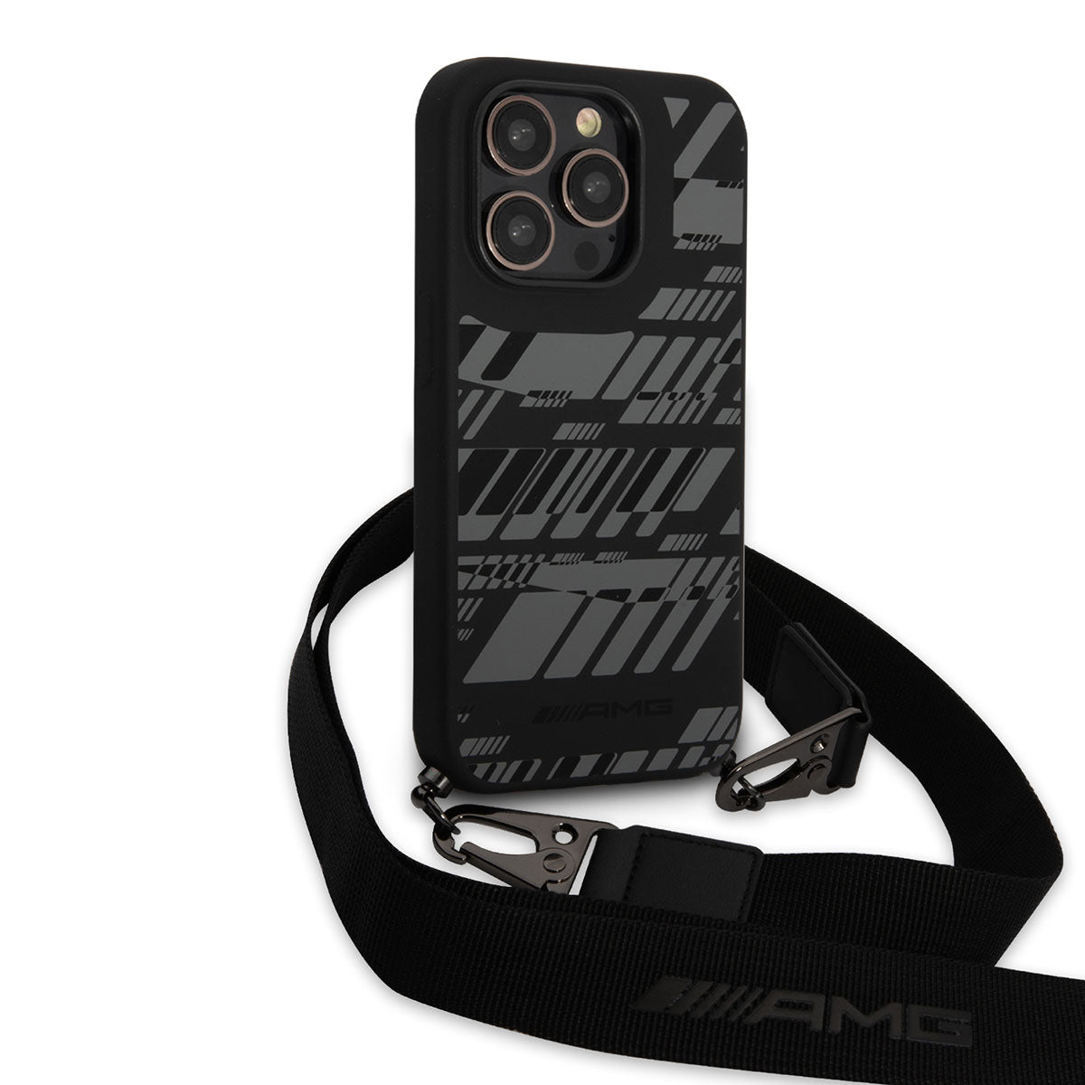iPhone 14 Pro Max Uyumlu Kılıf Lisanslı Liquid Strap Telefon Askılı Grafik Tasarım