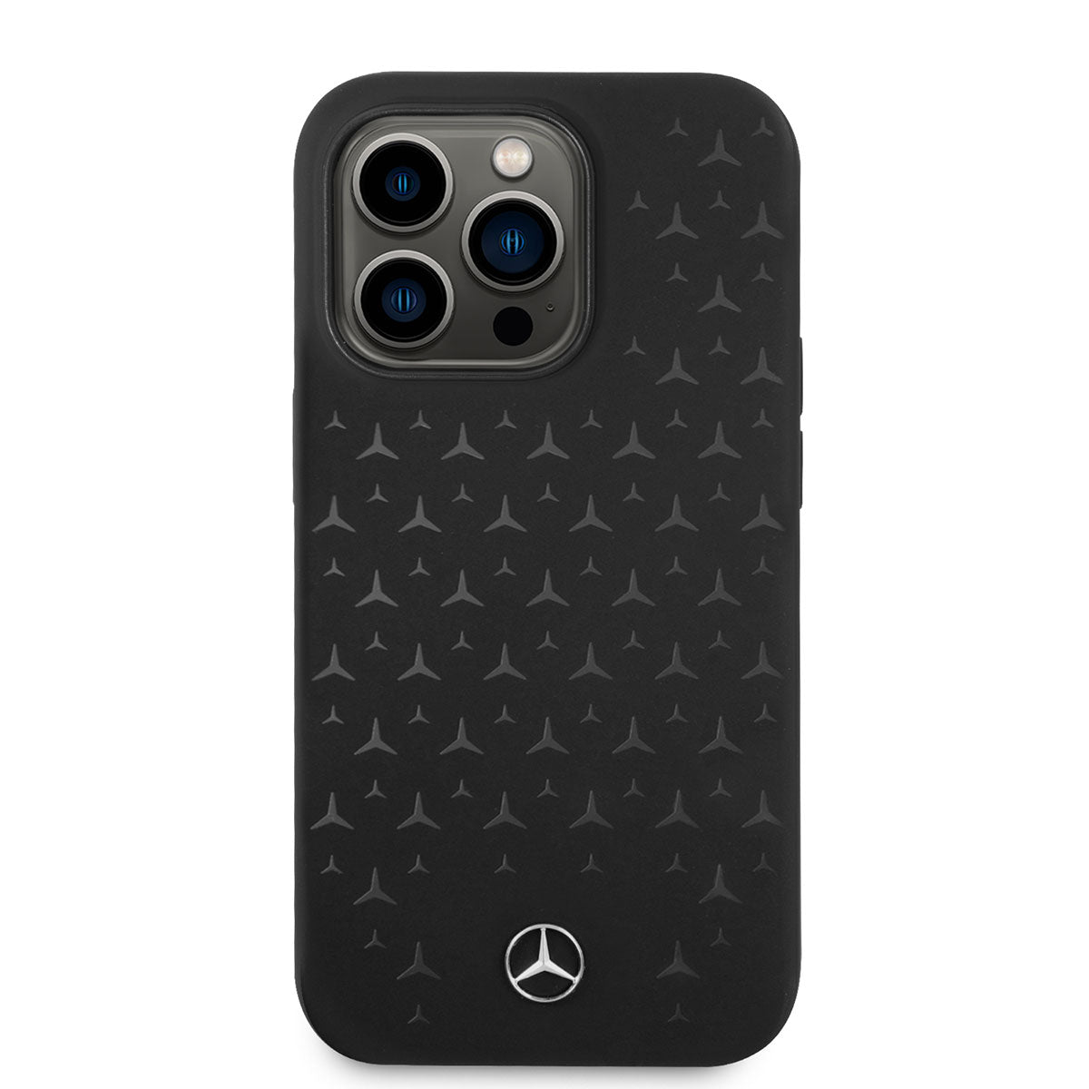 iPhone 14 Pro Max Uyumlu Kılıf Mercedes Benz Lisanslı Magsafe Kablosuz Şarj Özellikli Yıldızlı Tasarım