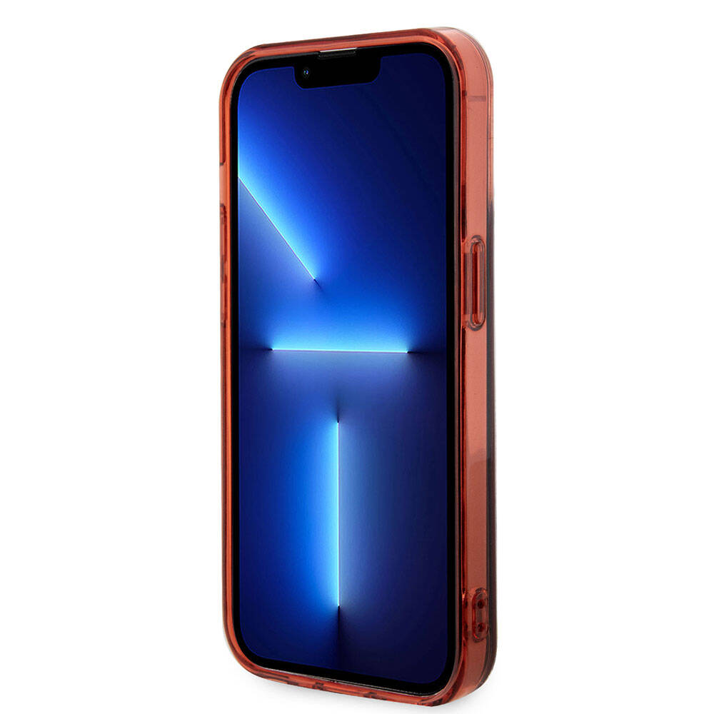 iPhone 15 Pro Uyumlu Kılıf AMG Lisanslı Çift Katmanlı Şeffaf Büyük Logo