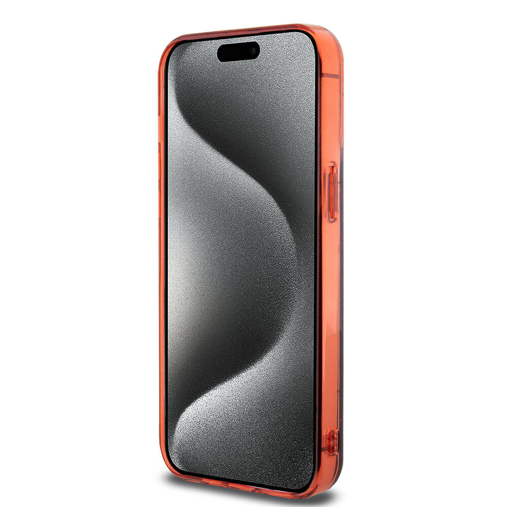 iPhone 15 Pro Max Uyumlu Kılıf AMG Lisanslı Çift Katmanlı Dörtgen Desenli