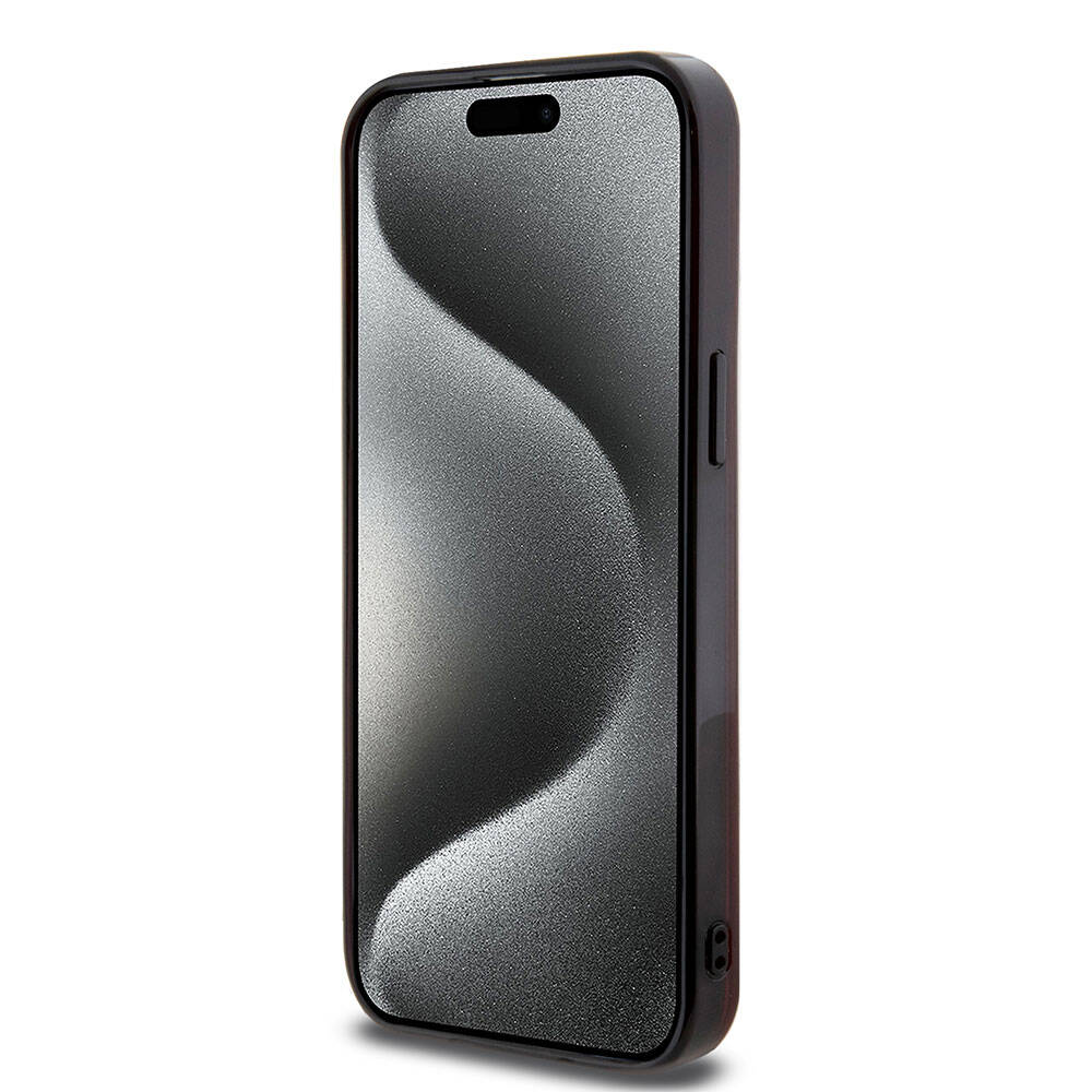 iPhone 15 Pro Max Uyumlu Kılıf AMG Lisanslı Magsafe Kablosuz Şarj Özellikli Transparan Timeless