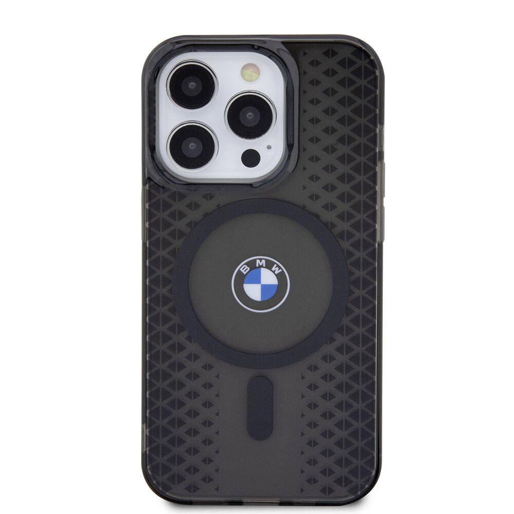 iPhone 15 Pro Max Uyumlu Kılıf Bmw Lisanslı Magsafe Kablosuz Şarj Özellikli Transparan Iml Signature