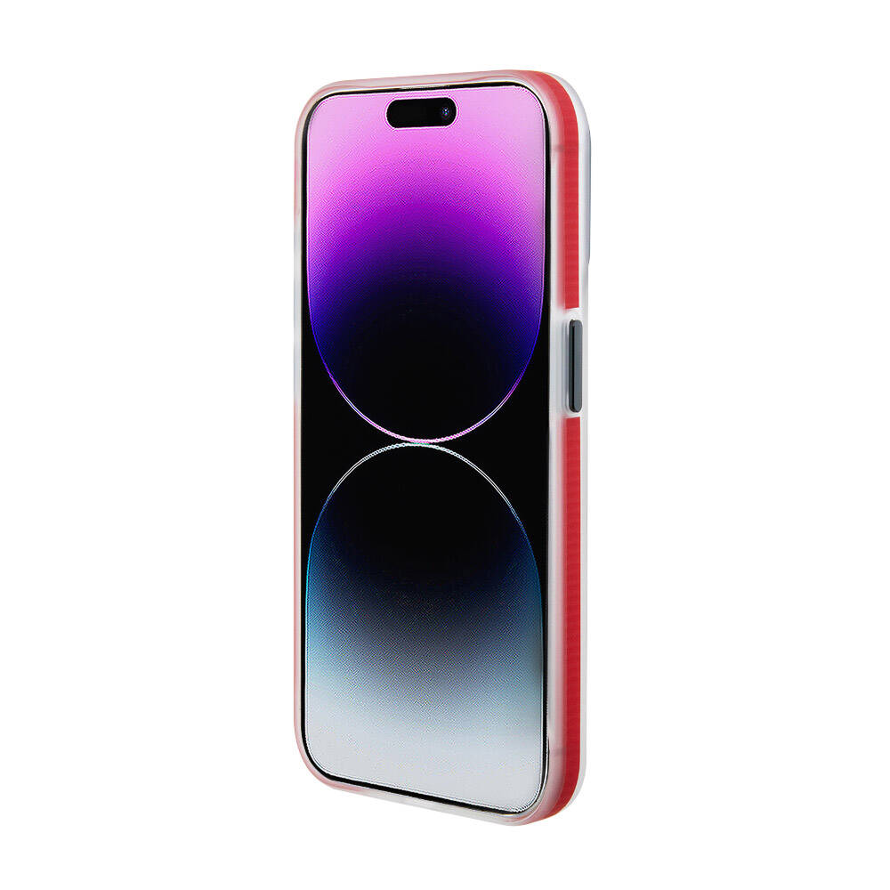 iPhone 15 Pro Max Uyumlu Kılıf Lisanslı Magsafe Kablosuz Şarj Özellikli Kontrast Bumper SF Ring