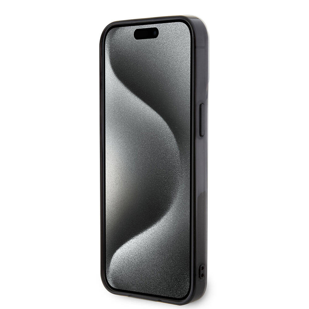 iPhone 15 Pro Max Uyumlu Kılıf Mercedes Benz Lisanslı Magsafe Kablosuz Şarj Özellikli Paralel Çizgi Desenli