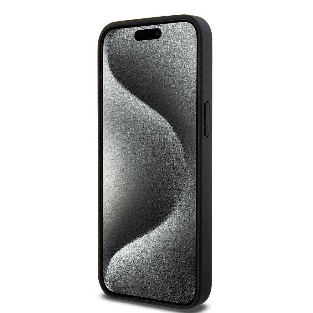 iPhone 15 Pro Max Uyumlu Kılıf Mercedes Benz Lisanslı Lisans Magsafe Kablosuz Şarj Özellikli Metal Yıldız Logo Deri