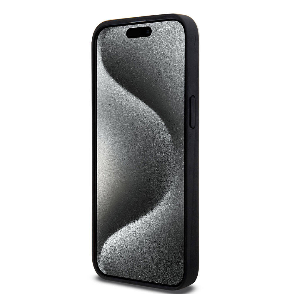 iPhone 15 Pro Max Uyumlu Kılıf Mercedes Benz Lisanslı Lisans Magsafe Kablosuz Şarj Özellikli Desenli ve Logolu Deri