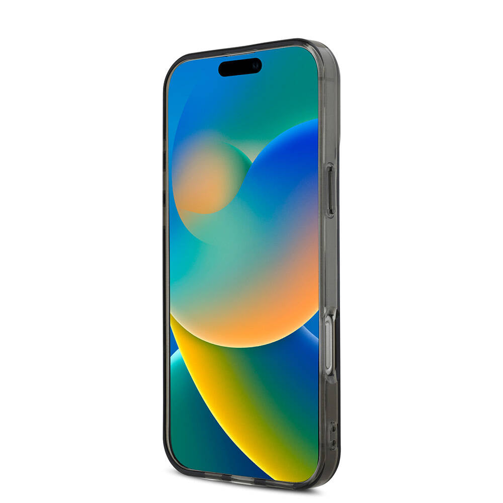 iPhone 16 Pro Max Uyumlu Kılıf Mercedes Benz Lisanslı Magsafe Kablosuz Şarj Özellikli Yıldız Desen Transparan