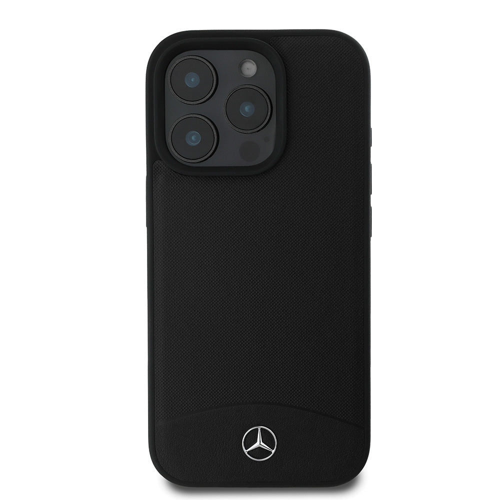 iPhone 16 Pro Max Uyumlu Kılıf Mercedes Benz Lisanslı Magsafe Kablosuz Şarj Özellikli Dokulu ve Düz Deri