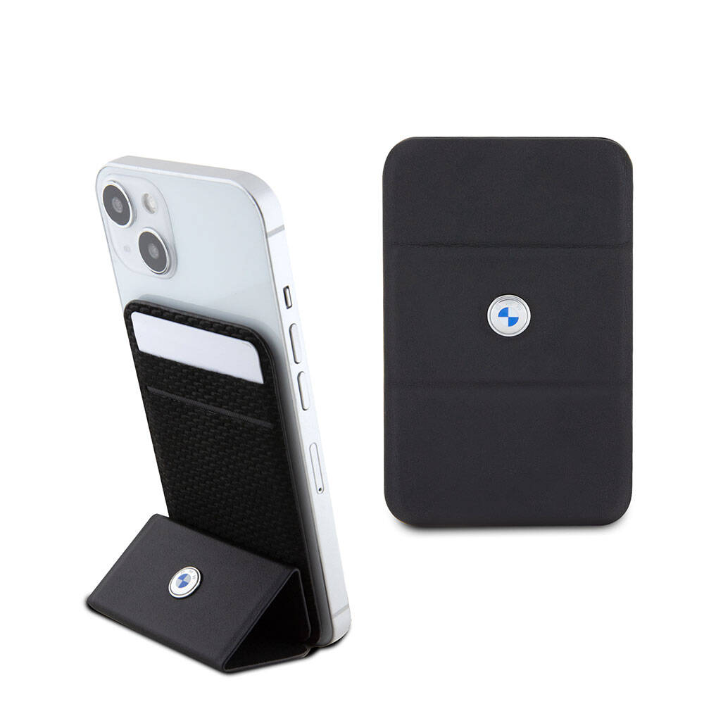 BMW Lisanslı Metal Logolu Standlı Magnetik Kartlık