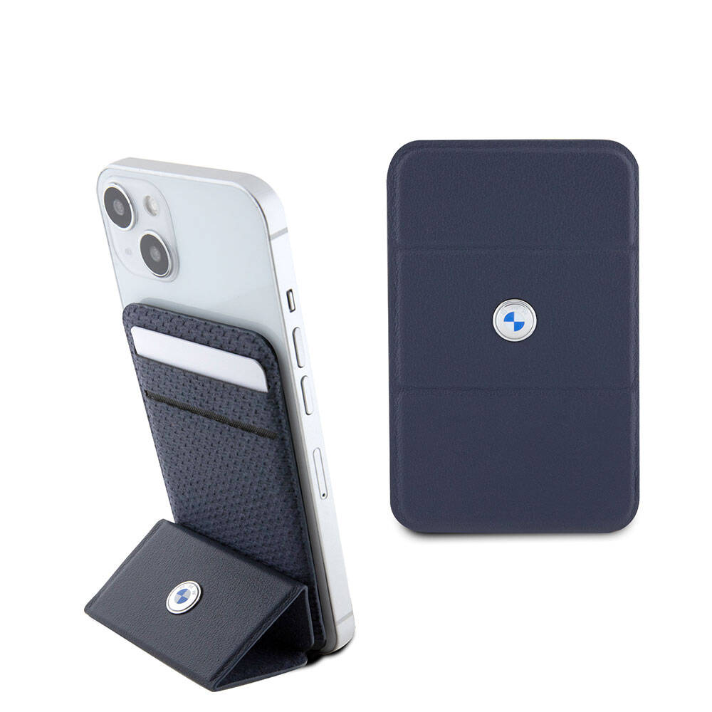 BMW Lisanslı Metal Logolu Standlı Magnetik Kartlık