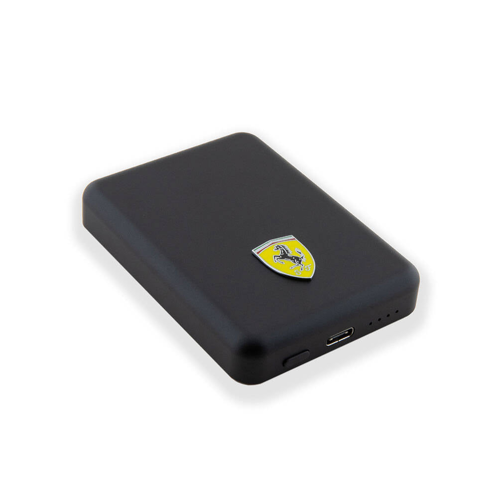 Ferrari 15W Kablosuz Powerbank (5000 mAh, MagSafe, Resmi Lisanslı)