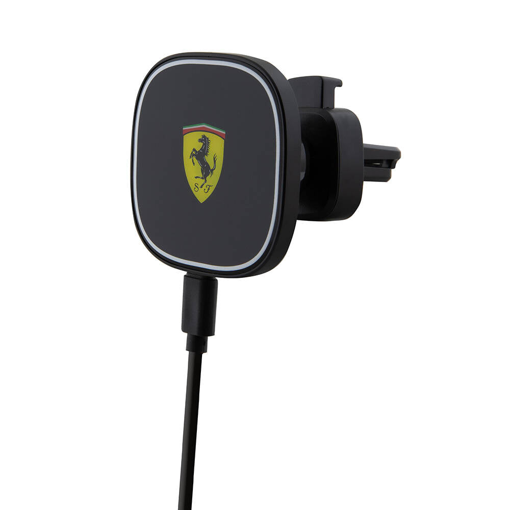 Ferrari 15W Kablosuz Araç Şarj Cihazı (MagSafe, Resmi Lisanslı)