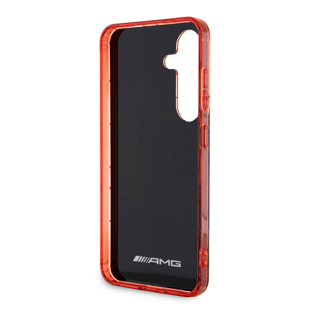 Galaxy S24 Uyumlu Kılıf AMG Lisanslı Çift Katmanlı Dörtgen Desenli