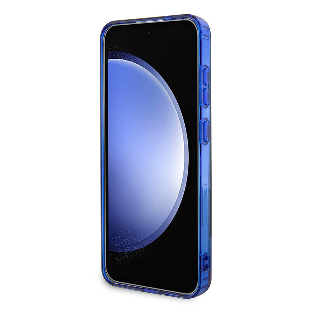 Galaxy S24 Plus Uyumlu Kılıf Bmw Lisanslı M Logolu Üç Renk Çizgili Motorsport Circle
