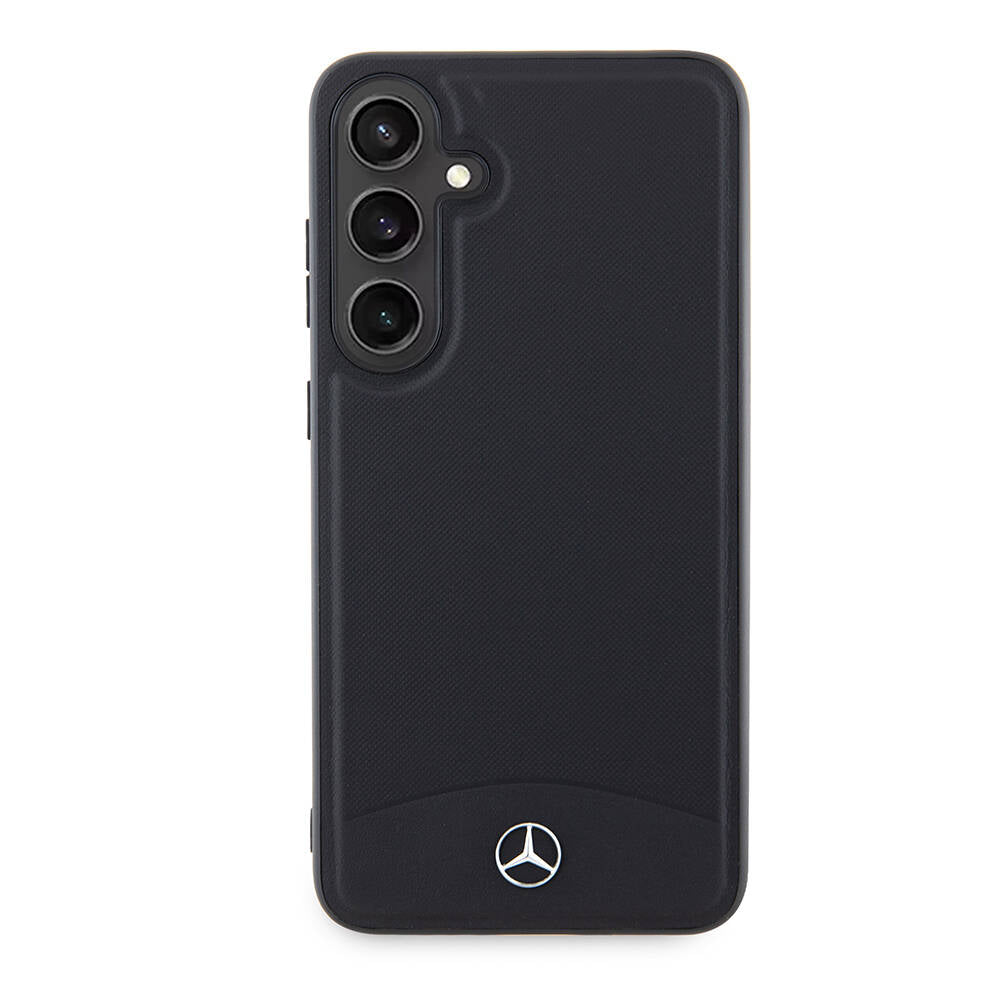 Galaxy S24 Plus Uyumlu Kılıf Mercedes Benz Lisanslı Magsafe Kablosuz Şarj Özellikli Deri Dokumalı