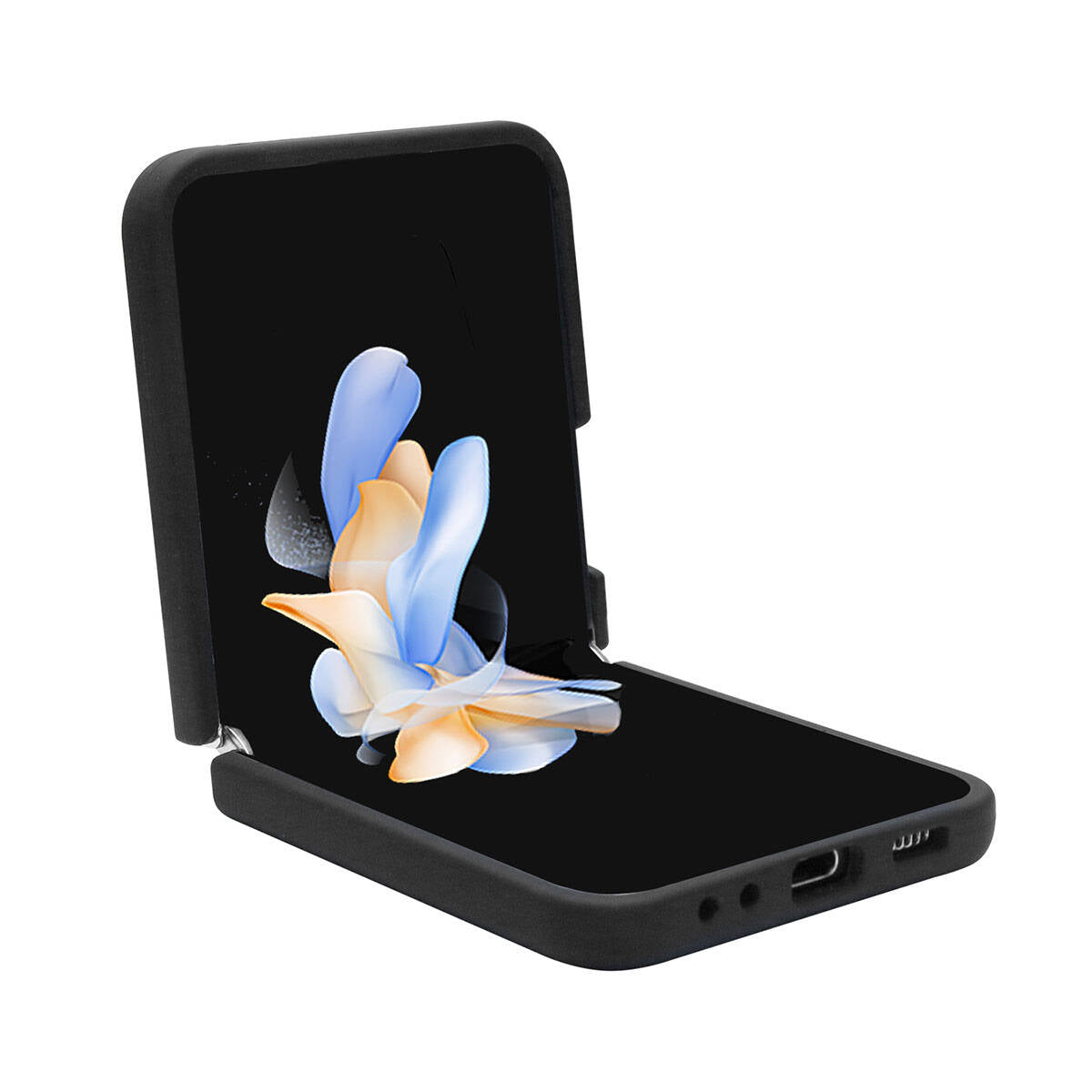 Galaxy Z Flip5 Uyumlu Kılıf AMG Lisanslı Magsafe Kablosuz Şarj Özellikli Büyük Logo