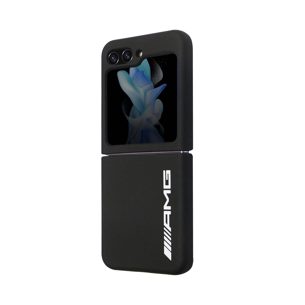 Galaxy Z Flip5 Uyumlu Kılıf AMG Lisanslı Magsafe Kablosuz Şarj Özellikli Büyük Logo