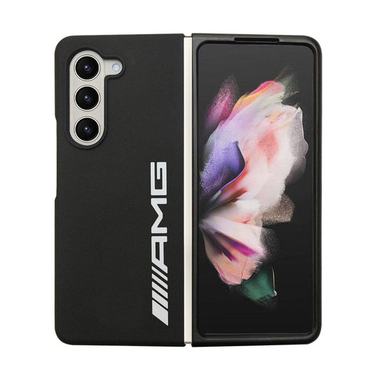 Galaxy Z Fold5 Uyumlu Kılıf AMG Lisanslı Magsafe Kablosuz Şarj Özellikli Büyük Logo