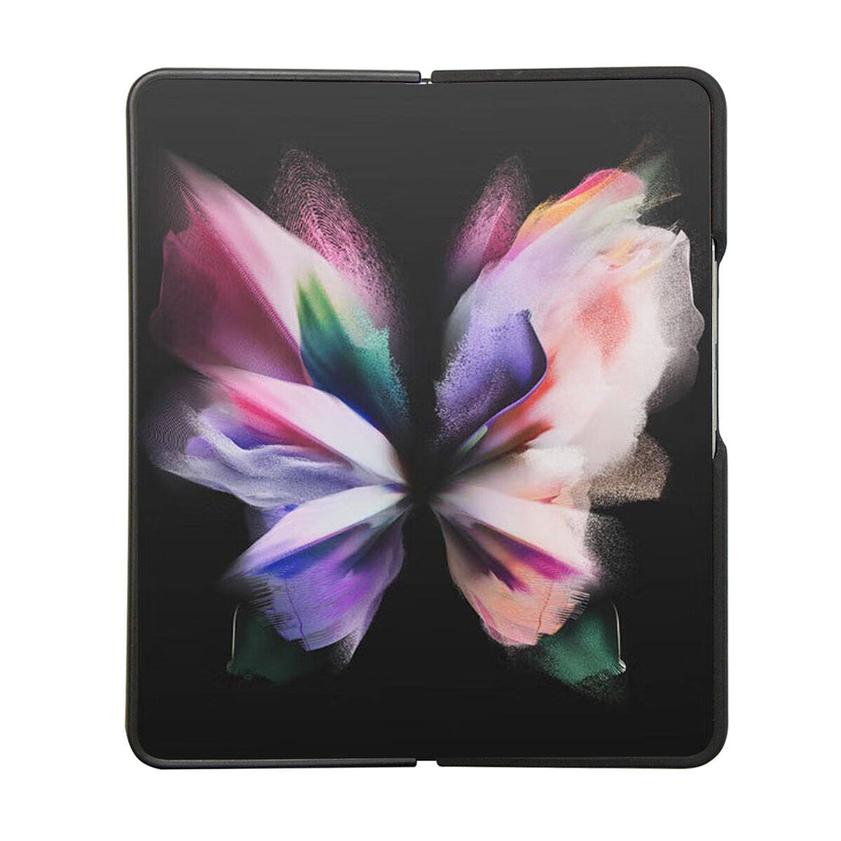 Galaxy Z Fold5 Uyumlu Kılıf AMG Lisanslı Magsafe Kablosuz Şarj Özellikli Büyük Logo