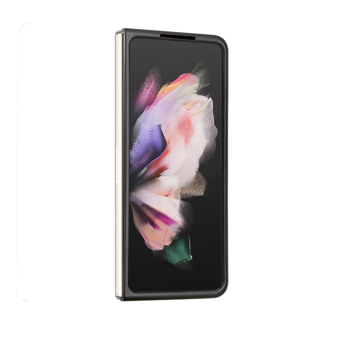 Galaxy Z Fold5 Uyumlu Kılıf AMG Lisanslı Magsafe Kablosuz Şarj Özellikli Büyük Logo