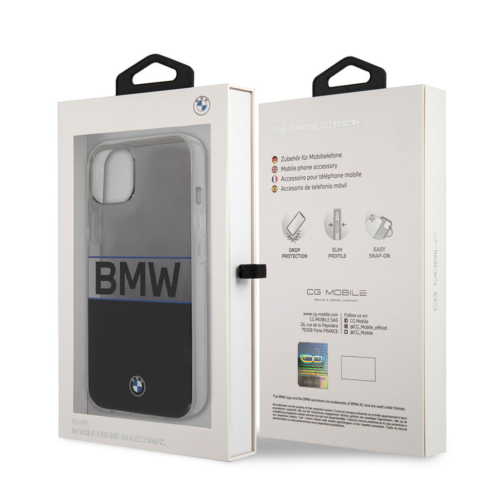 iPhone 11 Uyumlu Kılıf Bmw Lisanslı Buzlu Transparan Sert Pc