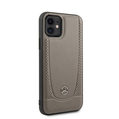 iPhone 11 Uyumlu Kılıf Mercedes Benz Lisanslı Urban Sert Deri Tasarım