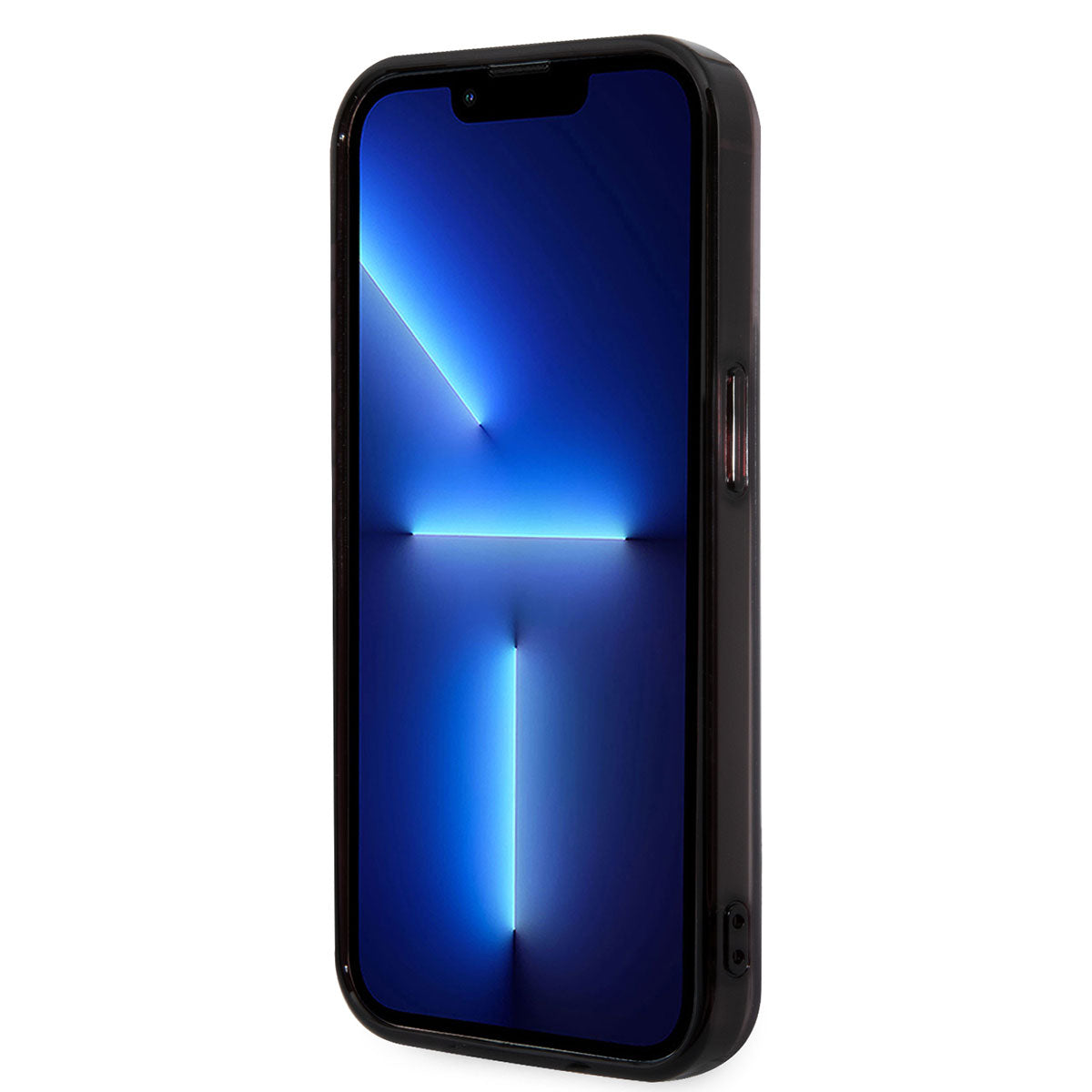 iPhone 14 Pro Uyumlu Kılıf Resmi Lisanslı Transparan Siyah Çerçeve Tasarım
