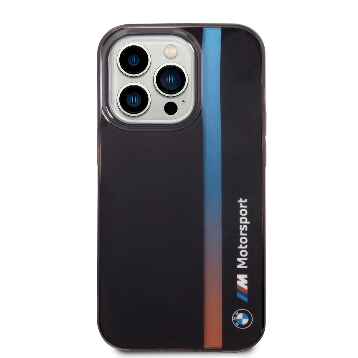 iPhone 14 Pro Max Pro Max Uyumlu Kılıf Bmw Lisanslı Renk Geçişli Çizgili Tasarım