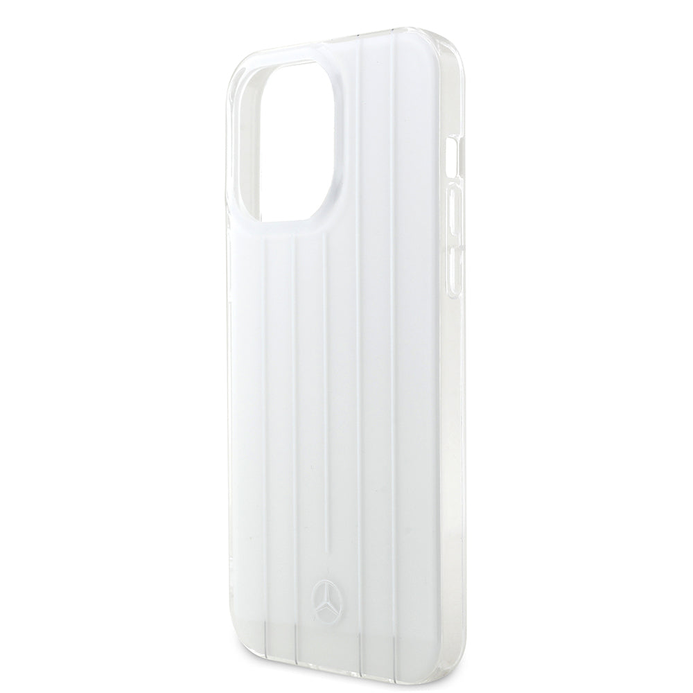Apple iPhone 14 Pro Max Kılıf Mercedes Benz Orjinal Lisanslı New Urban 3 Sert PC Paralel Çizgi Desenli Kapak