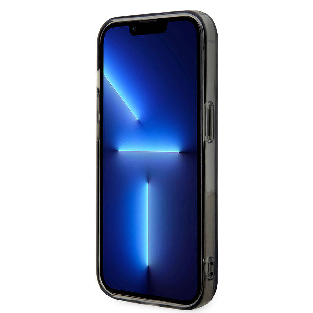iPhone 15 Pro Max Uyumlu Kılıf Bmw Lisanslı Magsafe Kablosuz Şarj Özellikli Transparan Tricolor Stripes