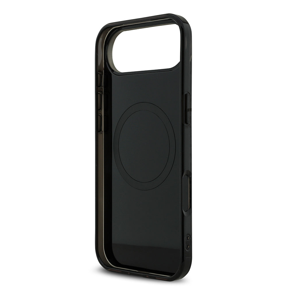 Apple iPhone 17 Air Kılıf AMG Orjinal Lisanslı M-safe Şarj Özellikli Çift Katmanlı Kırmızı Çapraz Çizgili Kapak