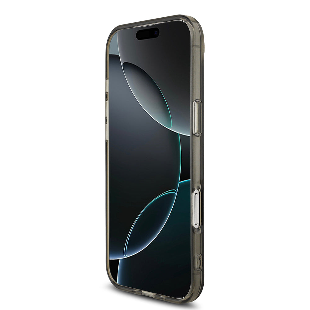 Apple iPhone 17 Air Kılıf AMG Orjinal Lisanslı M-safe Şarj Özellikli IML Baskı Logolu Çift Katmanlı Bow Lines Kapak