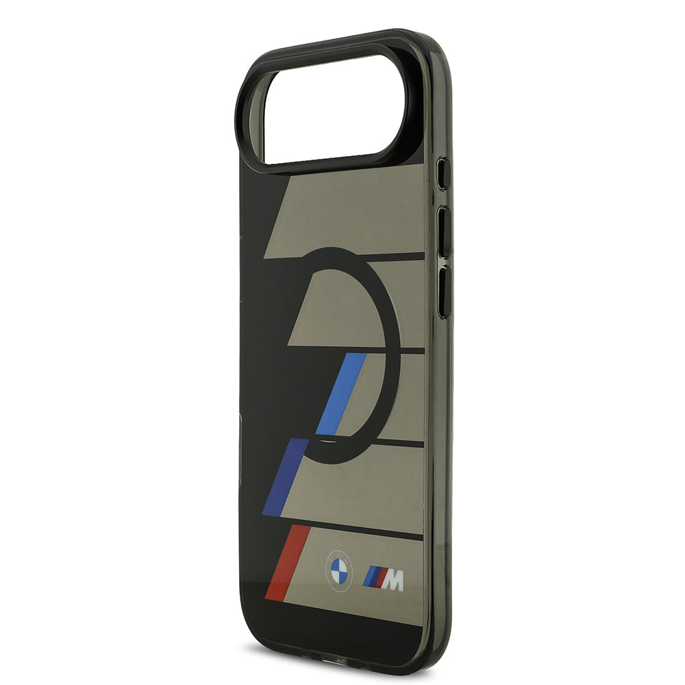 Apple iPhone 17 Air Kılıf BMW Orjinal Lisanslı M-safe Şarj Özellikli IML Baskılı Üç Renkli M Dizayn Kapak