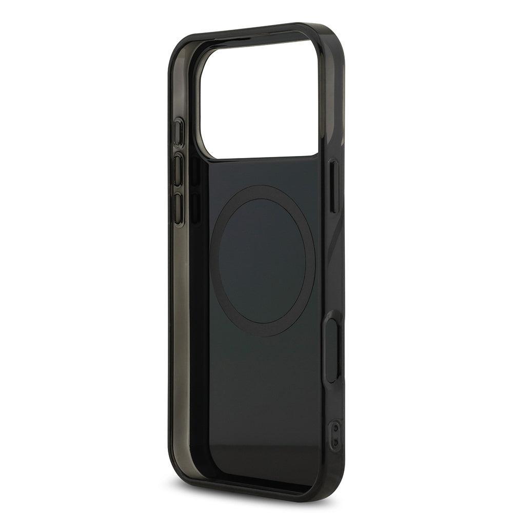 Apple iPhone 17 Pro Max Kılıf AMG Orjinal Lisanslı Çift Katmanlı Büyük Logolu Petek Desenli Kapak