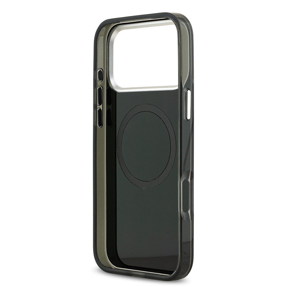 Apple iPhone 17 Pro Max Kılıf Mercedes Benz Orjinal Lisanslı M-safe Şarj Özellikli Çift Katmanlı PC Nostaljik Yıldız Dizayn Kapak