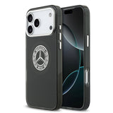Apple iPhone 17 Pro Max Kılıf Mercedes Benz Orjinal Lisanslı M-safe Şarj Özellikli Çift Katmanlı PC Nostaljik Yıldız Dizayn Kapak