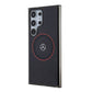 Galaxy S24 Ultra Uyumlu Kılıf Mercedes Benz Lisanslı Magsafe Kablosuz Şarj Özellikli IML Yıldız Logolu Red Ring